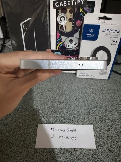 Samsung Galaxy S25 Ultra 12 256GB Titanium WhiteSilver ศูนย์ไทยมือสอง พร้อม Casetify รูปที่ 6
