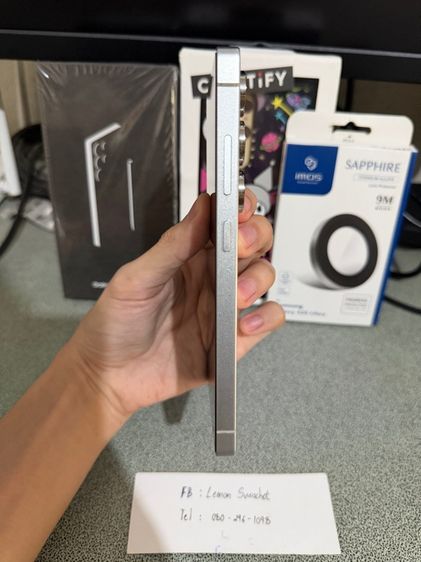 Samsung Galaxy S25 Ultra 12 256GB Titanium WhiteSilver ศูนย์ไทยมือสอง พร้อม Casetify รูปที่ 5