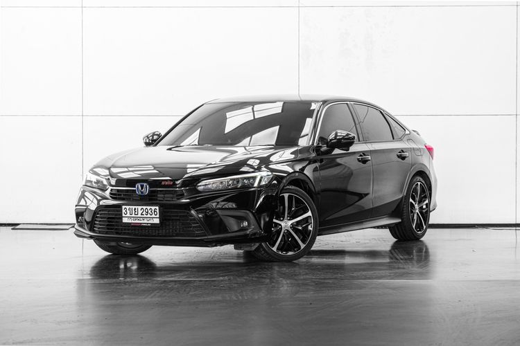 Honda Civic 2024 2.0 eHEV RS Sedan ไฮบริด ไม่ติดแก๊ส เกียร์อัตโนมัติ ดำ