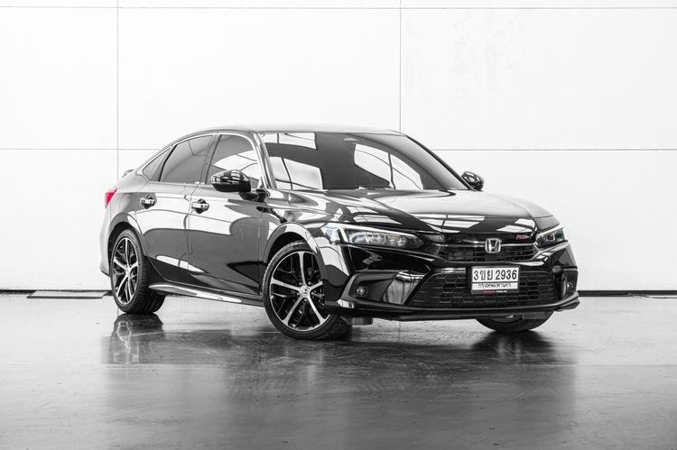 Honda Civic 2024 2.0 eHEV RS Sedan ไฮบริด ไม่ติดแก๊ส เกียร์อัตโนมัติ ดำ รูปที่ 2