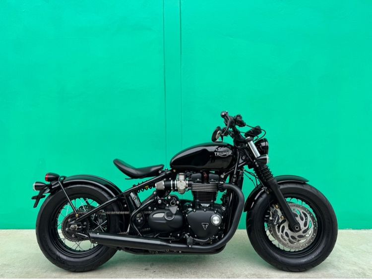 Triumph bobber black สีดำ ปี18จด20 วิ่ง 3,000โล รถมือเดียว 