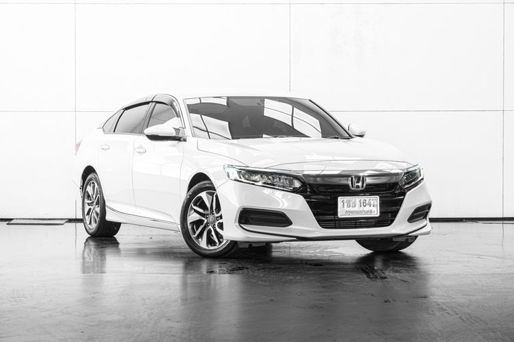 Honda Accord 2021 1.5 Turbo EL Sedan เบนซิน ไม่ติดแก๊ส เกียร์อัตโนมัติ ขาว รูปที่ 2