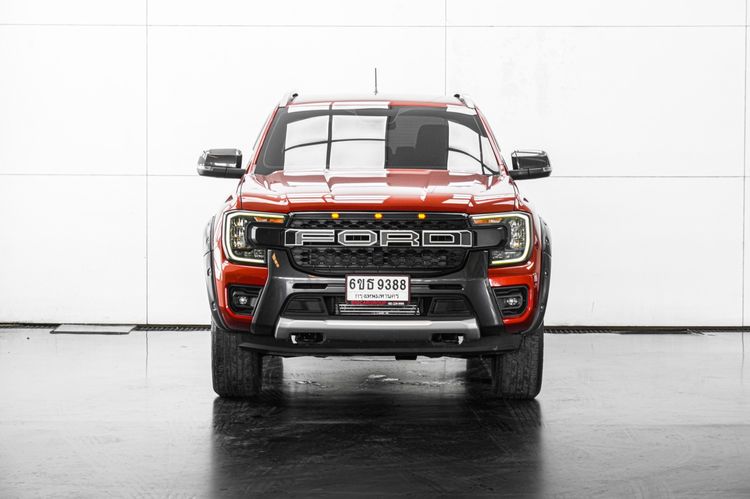 Ford Ranger 2022 2.0 Bi-Turbo Hi-Rider Wildtrak Pickup ดีเซล ไม่ติดแก๊ส เกียร์อัตโนมัติ ส้ม รูปที่ 3