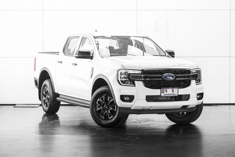 Ford Ranger 2024 2.0 Hi-Rider XLS Pickup ดีเซล ไม่ติดแก๊ส เกียร์อัตโนมัติ ขาว รูปที่ 2