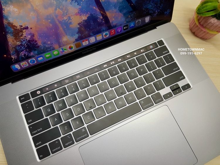 MacbookPro (Retina16-inch, 2019) TouchBar 6-Core i7 2.6Ghz SSD 512Gb Ram 16Gb สี Space Gray ครบกล่อง น่าใช้งาน รูปที่ 10