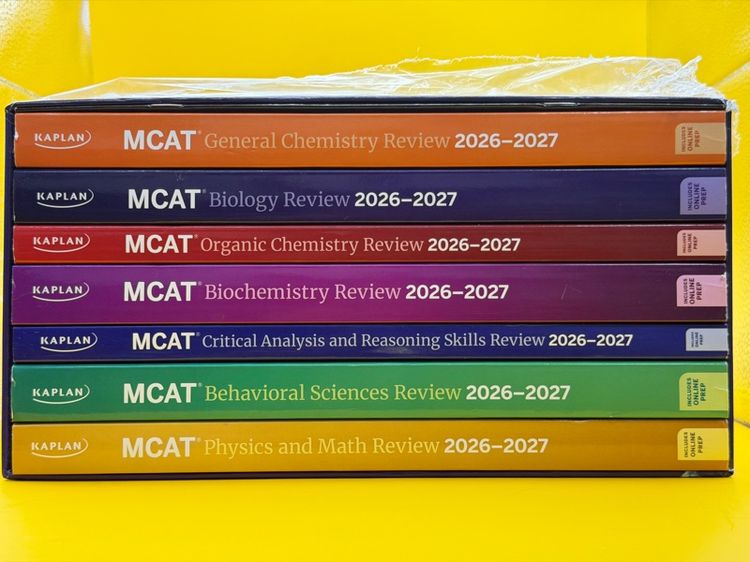 การศึกษา หนังสือ MCAT Complete 7-Book 2026-2027