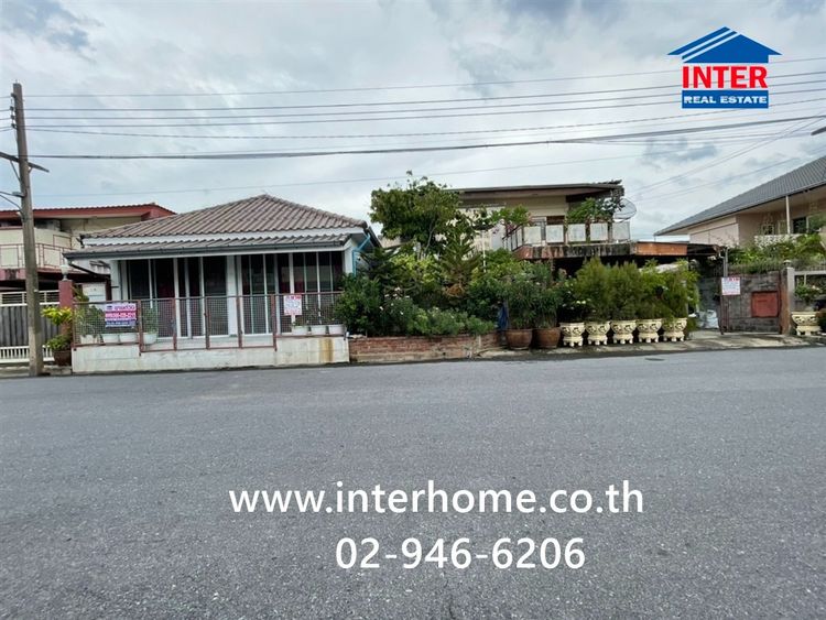 บ้านเดี่ยว 2 ชั้น 104 ตร.ว. หมู่บ้านรามอินทรานิเวศน์ ซอยรามอินทรา67 ถนนรามอินทรา เขตคันนายาว กรุงเทพมหานคร