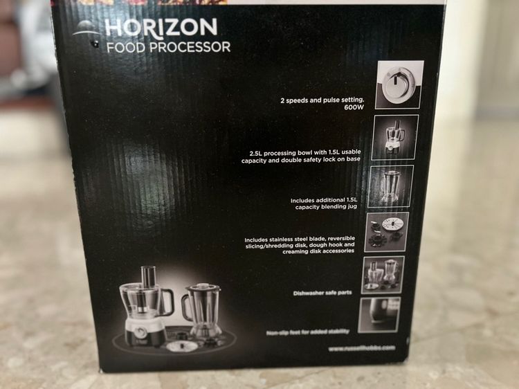Russell Hobbs เครื่องผสม เตรียมอาหาร ใหม่เอี่ยม ของแท้ รูปที่ 4