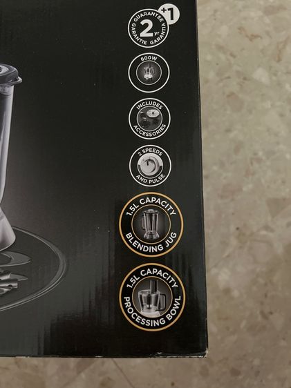 Russell Hobbs เครื่องผสม เตรียมอาหาร ใหม่เอี่ยม ของแท้ รูปที่ 9