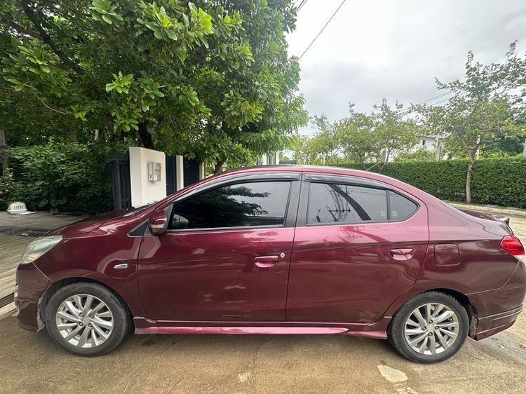 Mitsubishi Attrage 2016 1.2 GLS Sedan เบนซิน ไม่ติดแก๊ส เกียร์อัตโนมัติ ม่วง รูปที่ 4
