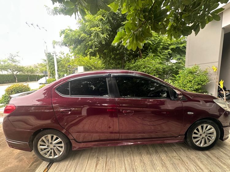 Mitsubishi Attrage 2016 1.2 GLS Sedan เบนซิน ไม่ติดแก๊ส เกียร์อัตโนมัติ ม่วง รูปที่ 3