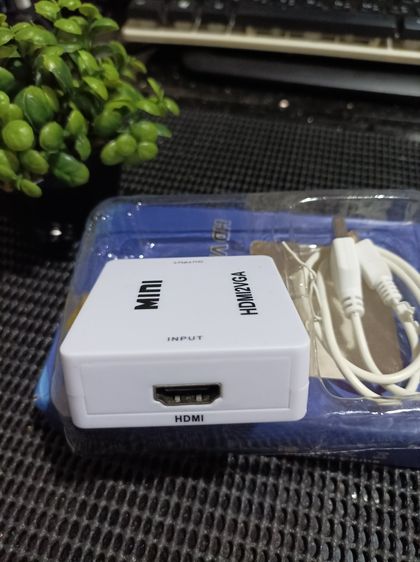 ขาย HDMI to VGA + Audio Converter ตัวแปลง HDMI เป็น VGA พร้อมช่องเสียง 3.5 มม. มือสอง สภาพดี รูปที่ 3