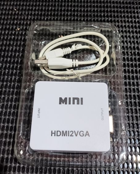ขาย HDMI to VGA + Audio Converter ตัวแปลง HDMI เป็น VGA พร้อมช่องเสียง 3.5 มม. มือสอง สภาพดี รูปที่ 2