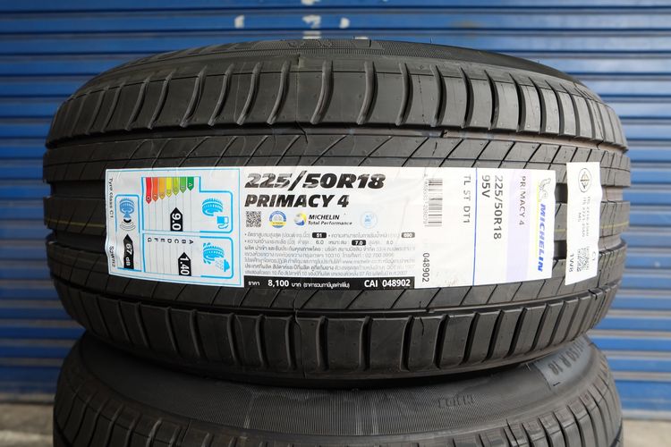 💪 ยางใหม่ Michelin รุ่น Primacy 4 ขนาด 225 50R18 ปี25 รูปที่ 2