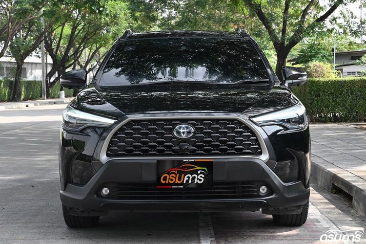 Toyota Corolla Cross 2022 1.8 Hybrid Premium Safety Utility-car ไฮบริด ไม่ติดแก๊ส เกียร์อัตโนมัติ ดำ รูปที่ 2