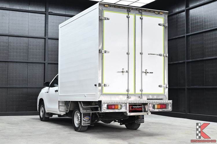 Toyota Hilux Revo 2023 2.4 Entry Pickup ดีเซล ไม่ติดแก๊ส เกียร์ธรรมดา ขาว รูปที่ 3