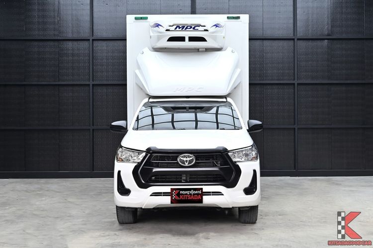 Toyota Hilux Revo 2023 2.4 Entry Pickup ดีเซล ไม่ติดแก๊ส เกียร์ธรรมดา ขาว รูปที่ 2