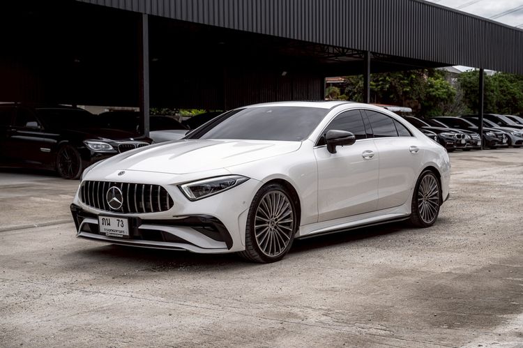รถ Mercedes-Benz CLS-Class CLS220 D AMG สี ขาว