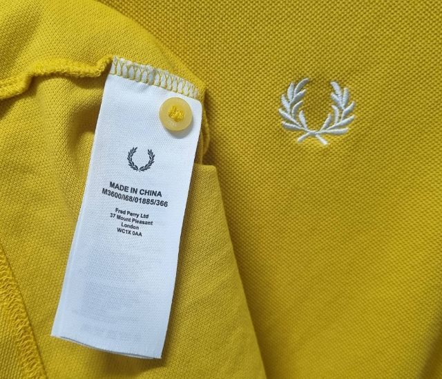 ,เสื้อ fred perry Sz.M รูปที่ 3
