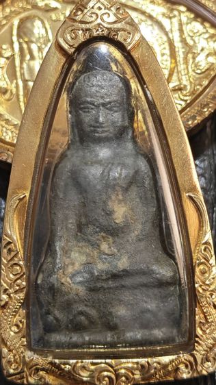 พระหูยาน อยุธยากรุวัดราชบูรณะ ชินเงินพิมพ์เล็กเลี่ยมทอง รูปที่ 3