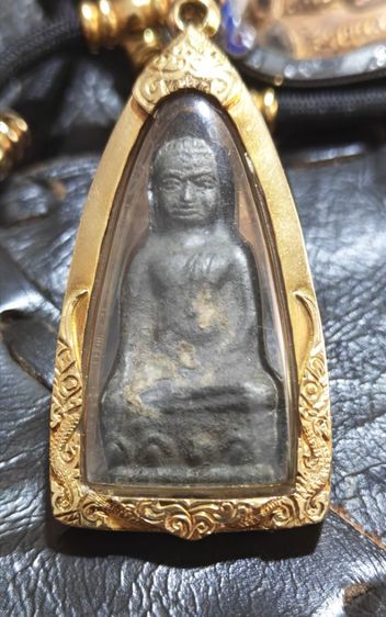 พระหูยาน อยุธยากรุวัดราชบูรณะ ชินเงินพิมพ์เล็กเลี่ยมทอง รูปที่ 2
