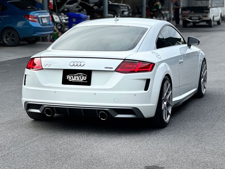 Audi Audi TT  2021 2.0 TFSI Quattro S Line 4WD Sedan เบนซิน ไม่ติดแก๊ส เกียร์อัตโนมัติ ขาว รูปที่ 2