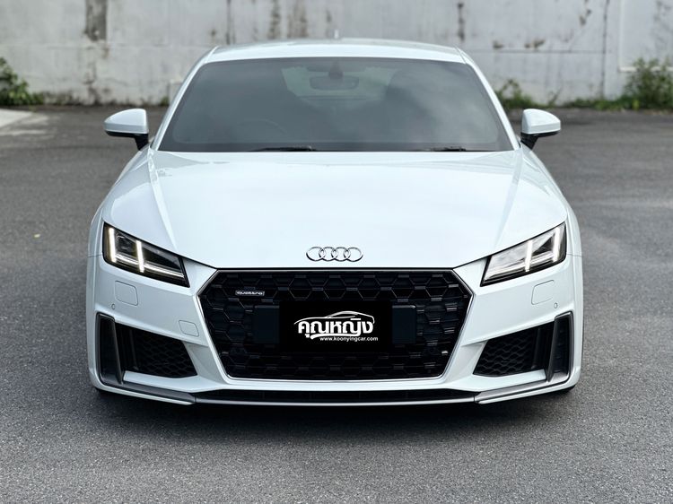 Audi Audi TT  2021 2.0 TFSI Quattro S Line 4WD Sedan เบนซิน ไม่ติดแก๊ส เกียร์อัตโนมัติ ขาว รูปที่ 3