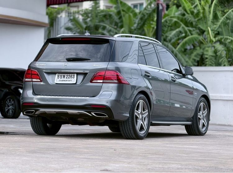 Mercedes-Benz GLE-Class 2017 GLE500 Utility-car ปลั๊กอินไฮบริด (PHEV) ไม่ติดแก๊ส เกียร์อัตโนมัติ เทา รูปที่ 4