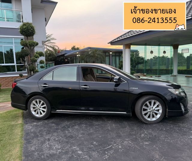 รถ Toyota Camry 2.4 Hybrid สี ดำ