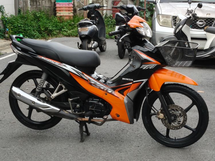 Honda Wave110 i 2018 เอกสารครบโอนภาษี69 เครื่องดี รถอยู่บางใหญ่นนทบุรีค่ะ รูปที่ 3