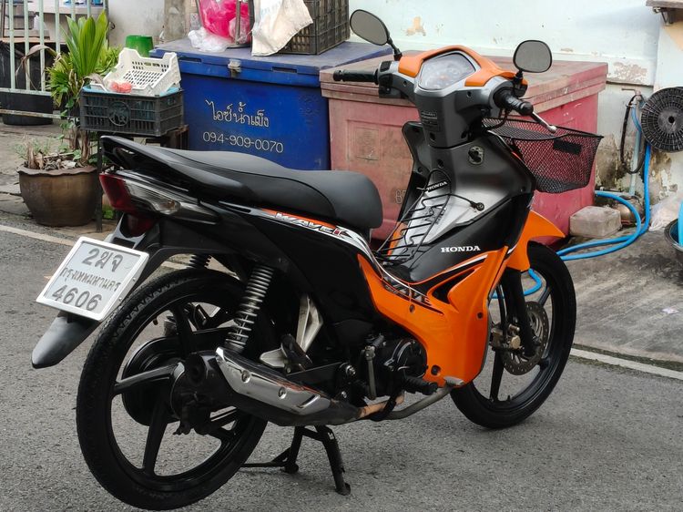 Honda Wave110 i 2018 เอกสารครบโอนภาษี69 เครื่องดี รถอยู่บางใหญ่นนทบุรีค่ะ รูปที่ 7