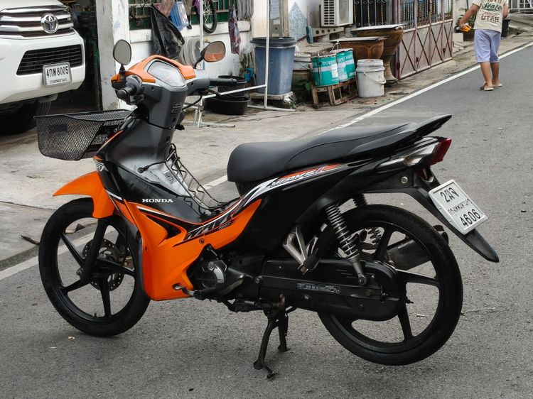 Honda Wave110 i 2018 เอกสารครบโอนภาษี69 เครื่องดี รถอยู่บางใหญ่นนทบุรีค่ะ รูปที่ 2
