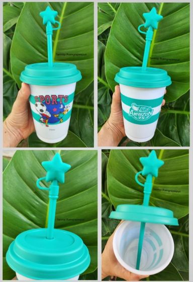 Café Amazon แก้ว Mickey Mouse and Friends W⚽️RLD CUP 2026 ❤️🩷🩵💛🤎💚 16 oz (473 ml) รูปที่ 17