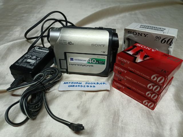 ขายกล้องถ่ายวิดีโอ minidv sony จอสัมผัส