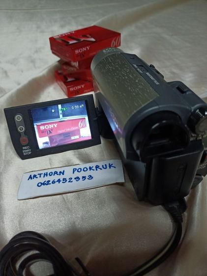 ขายกล้องถ่ายวิดีโอ minidv sony จอสัมผัส รูปที่ 2