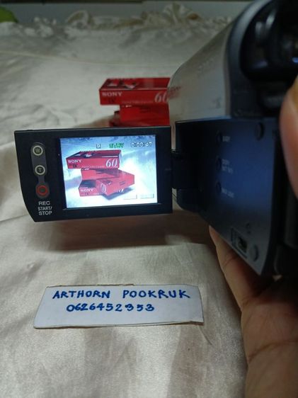 ขายกล้องถ่ายวิดีโอ minidv sony จอสัมผัส รูปที่ 5