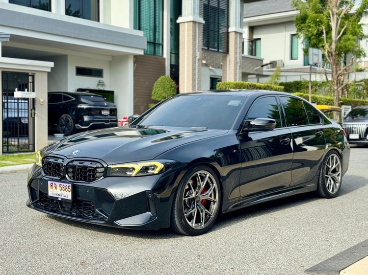BMW Series 3 2024 330i Sedan เบนซิน ไม่ติดแก๊ส เกียร์อัตโนมัติ ดำ รูปที่ 4