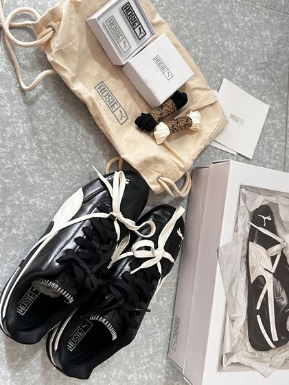 PUMA x ROSÉ Speedcat PRM สี Puma Black รองเท้ามือ2 รูปที่ 5