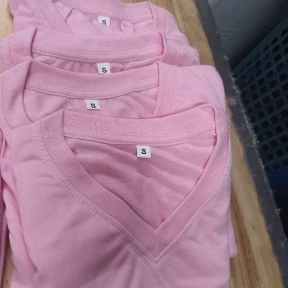 เสื้อยืดสีพื้น รูปที่ 13