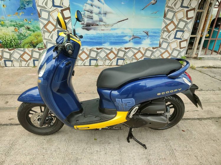🛵ยังไงก็ขาย SCOOPY-i ปี 64 เครื่องดี สีสวย สตาร์ทมือ กุญแจรีโมท เล่มชุดโอนครบ+เปลี่ยนถ่ายน้ำมันเครื่องฟรี ส่งฟรี30 ก.ม รูปที่ 2