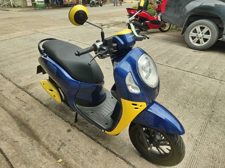 🛵ยังไงก็ขาย SCOOPY-i ปี 64 เครื่องดี สีสวย สตาร์ทมือ กุญแจรีโมท เล่มชุดโอนครบ+เปลี่ยนถ่ายน้ำมันเครื่องฟรี ส่งฟรี30 ก.ม รูปที่ 5