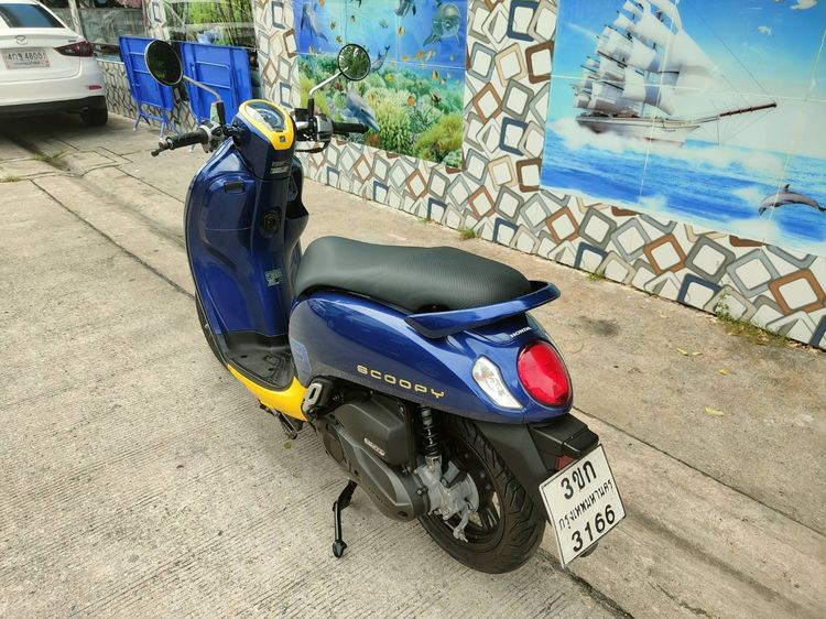 🛵ยังไงก็ขาย SCOOPY-i ปี 64 เครื่องดี สีสวย สตาร์ทมือ กุญแจรีโมท เล่มชุดโอนครบ+เปลี่ยนถ่ายน้ำมันเครื่องฟรี ส่งฟรี30 ก.ม รูปที่ 7