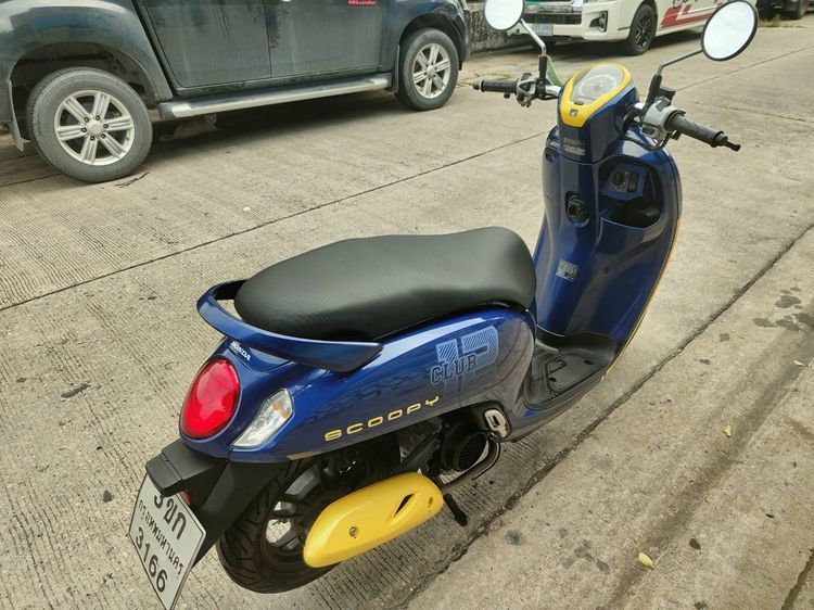 🛵ยังไงก็ขาย SCOOPY-i ปี 64 เครื่องดี สีสวย สตาร์ทมือ กุญแจรีโมท เล่มชุดโอนครบ+เปลี่ยนถ่ายน้ำมันเครื่องฟรี ส่งฟรี30 ก.ม รูปที่ 8