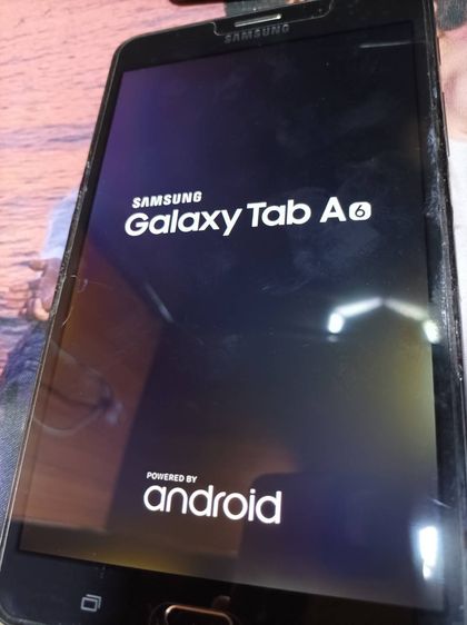 SAMSUNG galaxy tab a6 จอดี แบต กลัองใช้ได้ ใส่ซิมใส่เมมได้ขาย 490 บาท - มีสายชารท ให้