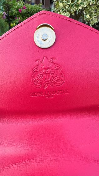 กระเป๋าหนังแท้ แบรนด์ Didier Lamarthe Paris made in France 🇫🇷 รูปที่ 9
