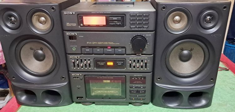 อื่นๆ ลำโพงแยกชิ้น และซับวูฟเฟอร์ (ขายแล้ว)เครื่องเสียง SONY FH-311 