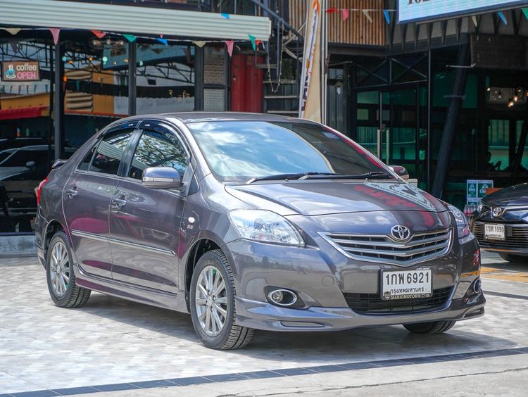 Toyota Vios 2013 1.5 E Sedan เบนซิน ไม่ติดแก๊ส เกียร์อัตโนมัติ เทา รูปที่ 3
