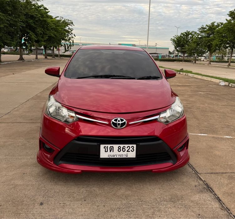 Toyota Vios 2013 1.5 E เบนซิน เกียร์อัตโนมัติ แดง