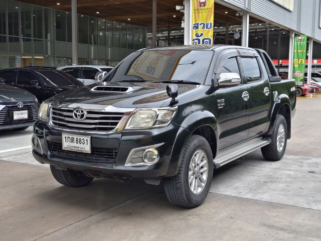 Toyota Hilux Vigo Champ 2012 Double Cab 3.0 G Prerunner Pickup ดีเซล เกียร์อัตโนมัติ ดำ รูปที่ 3