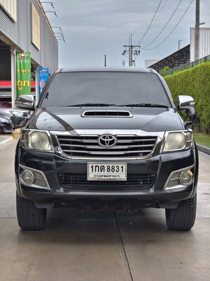 Toyota Hilux Vigo Champ 2012 Double Cab 3.0 G Prerunner Pickup ดีเซล เกียร์อัตโนมัติ ดำ รูปที่ 2